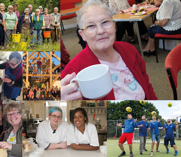 compilation of community groups.